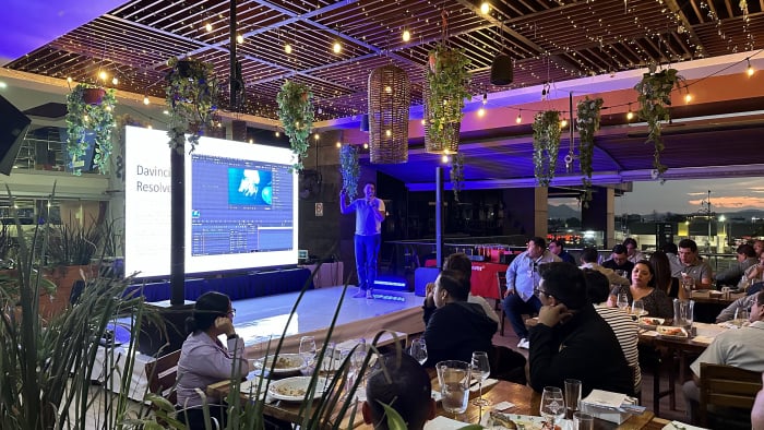 Pantalla Led presentacion