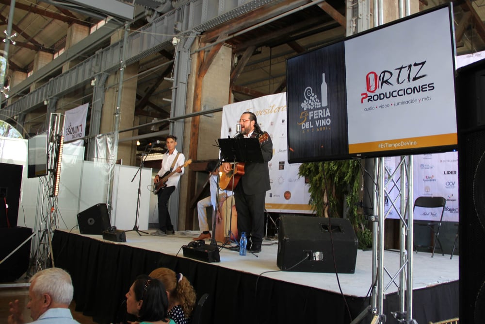 Feria del Vino 2025 escenario Ortiz Producciones