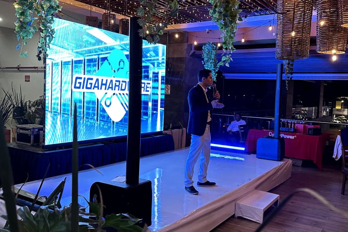 Pantalla Led presentacion